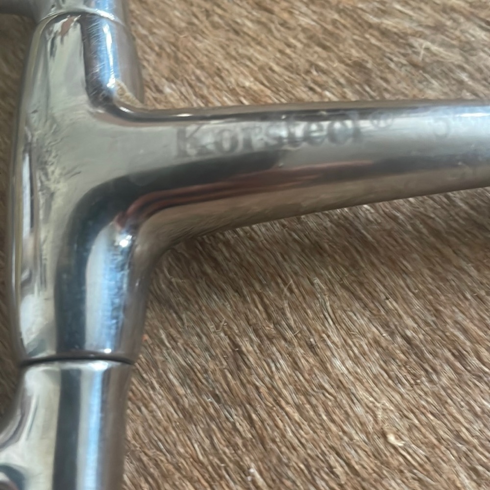JP Korsteel Full Cheek Eggbutt Snaffle - Picture 2 of 5